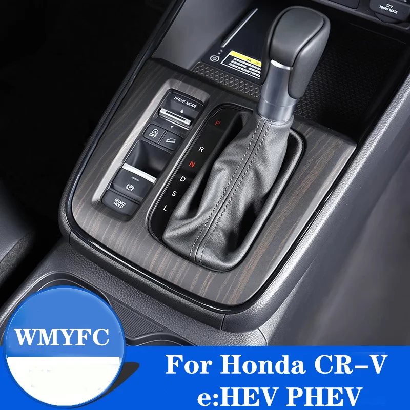 

Интерьерные аксессуары на коробке передач Панель крышка отделочное кольцо украшение пластик для Honda CR-V 2023 2024