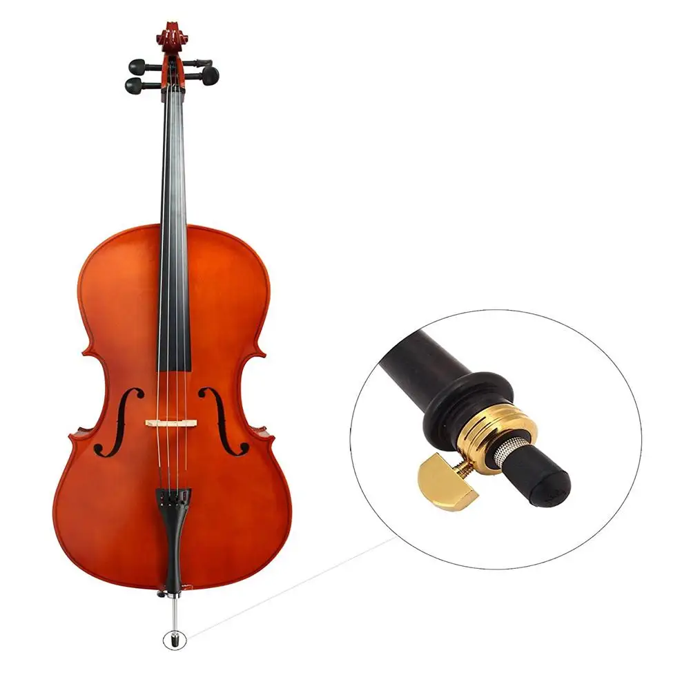 Cello Support Parts 4pcs Double Bass Feet Support Stop Holder Non-slip Rubber Pad Mat Musical