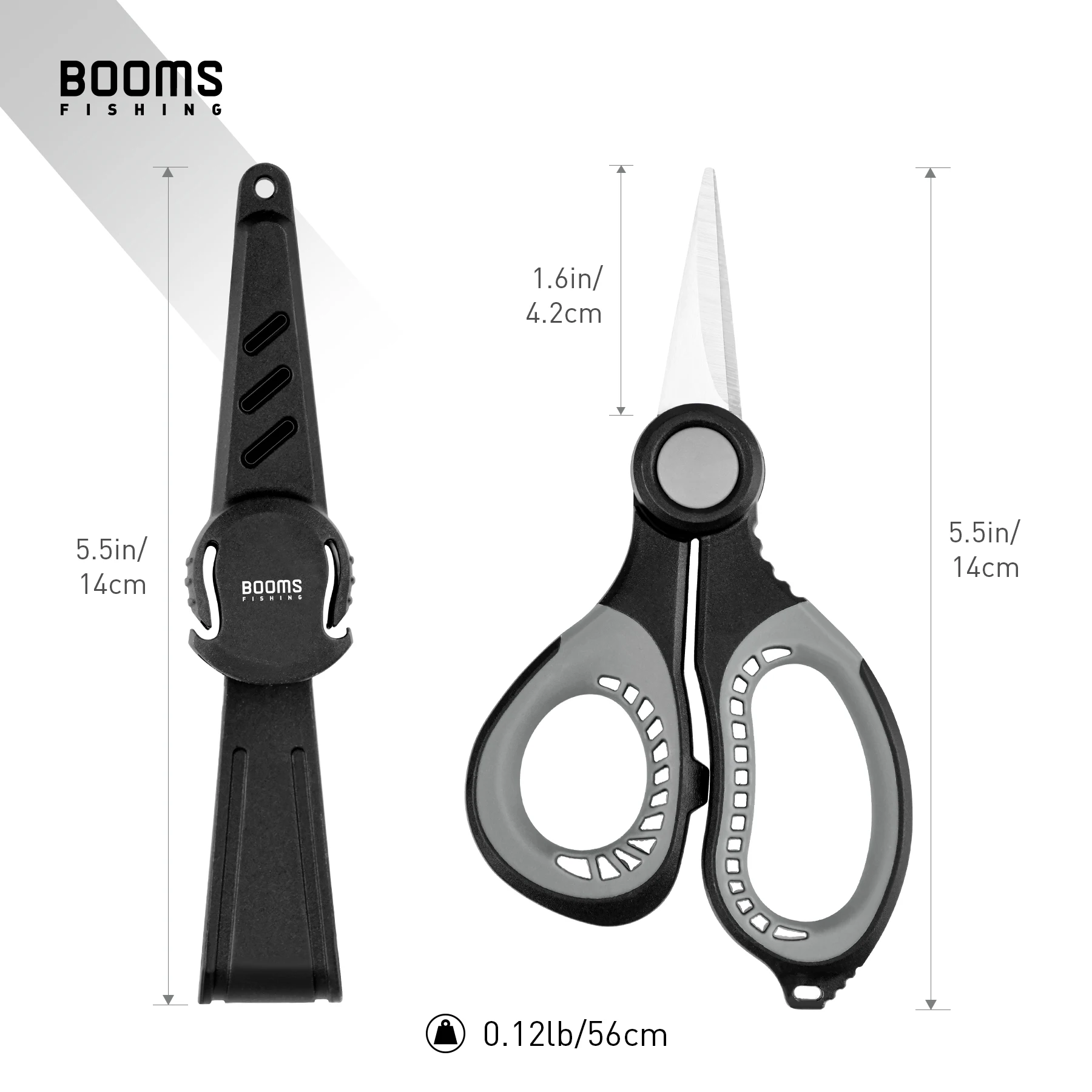 Fishing Scissors Braid Line Scissors Stainless Steel Anti-Slip Handle with Sheath Sharp Wire Cutter Sea Fishing Pliers Tools