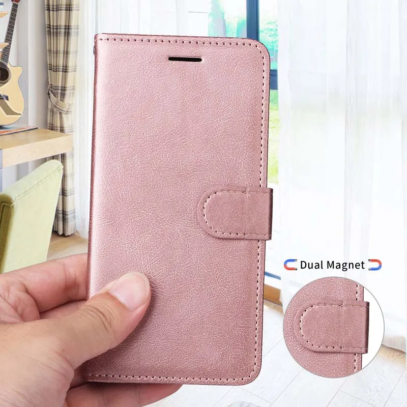 Leather Wallet Flip Case – Elegant Book Cover for Xiaomi Mi Note 10/Pro