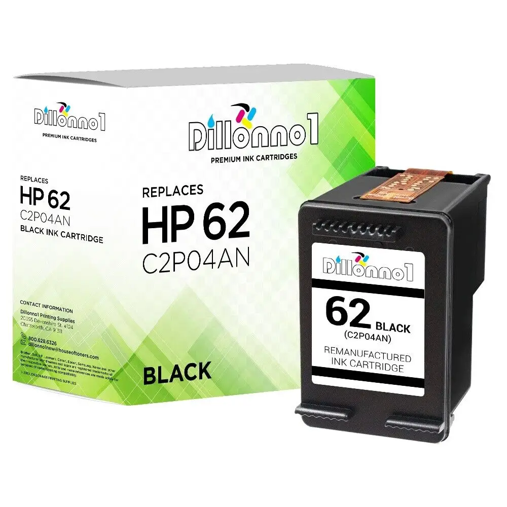 HP 62 Black Ink Cartridge