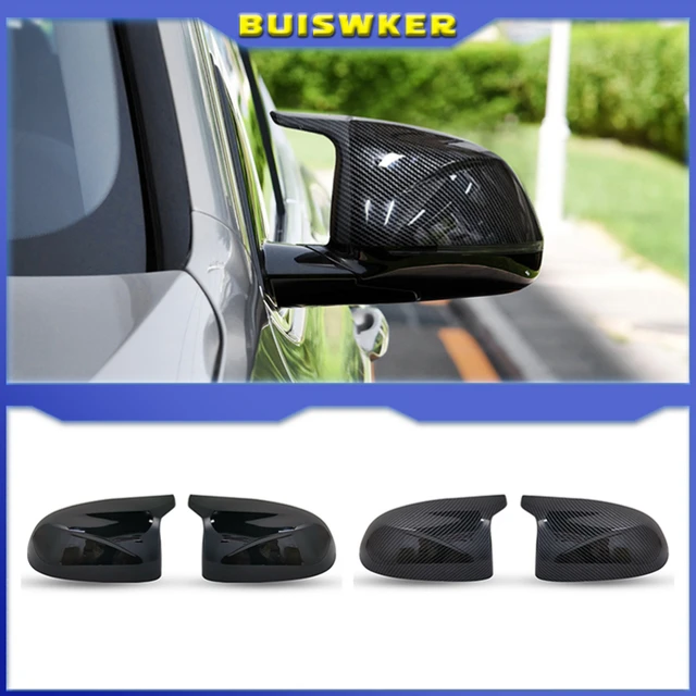 Coque de couvercle de rétroviseur latéral de voiture en Fiber de carbone,  accessoires pour BMW F25 X3 , F26 X4, F15 X5, F16 X6 2014 – 2018 -  AliExpress