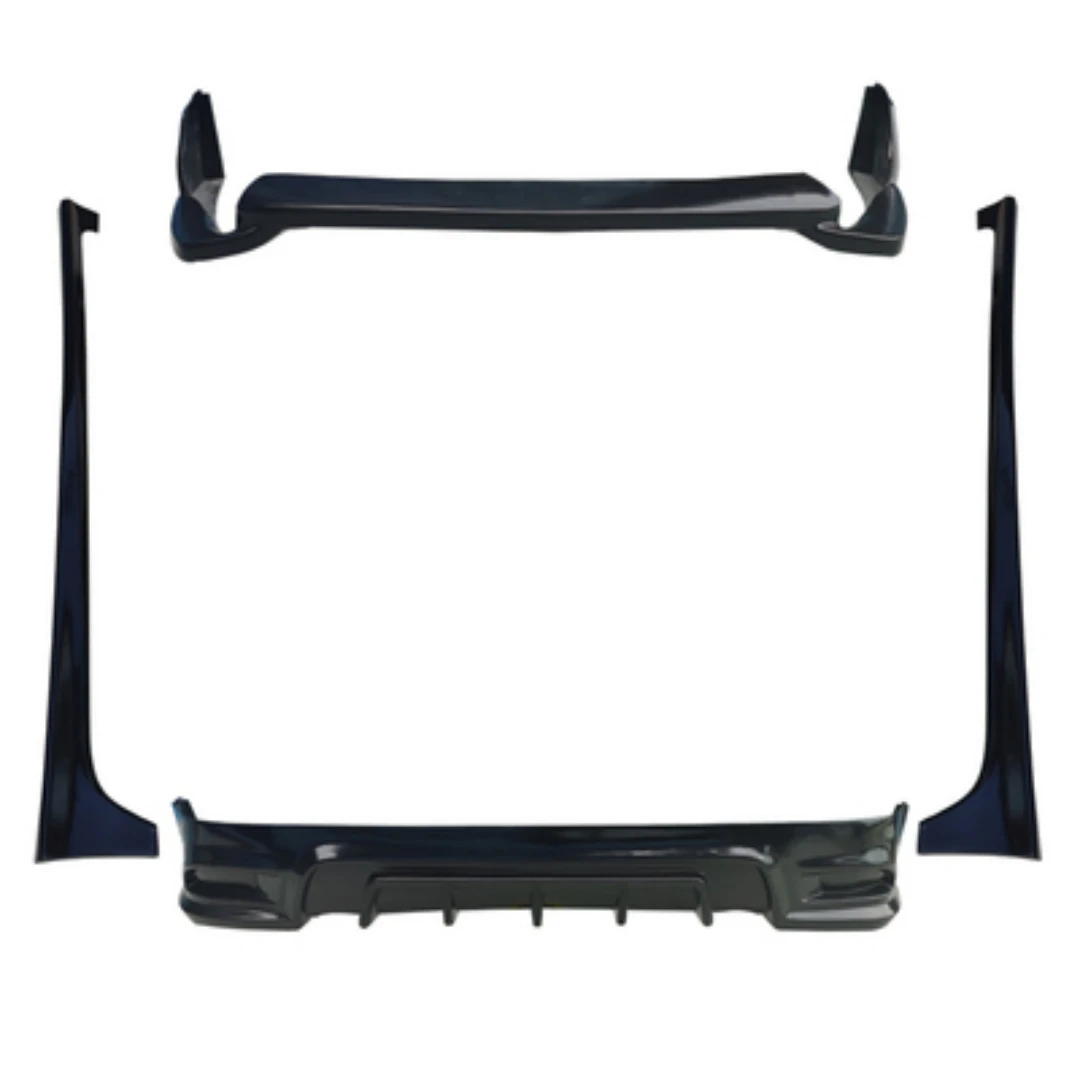 ABSMaterialBodyKitForToyotaYaris201415upgradeFrontRearLip