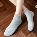 Grey  ruffle