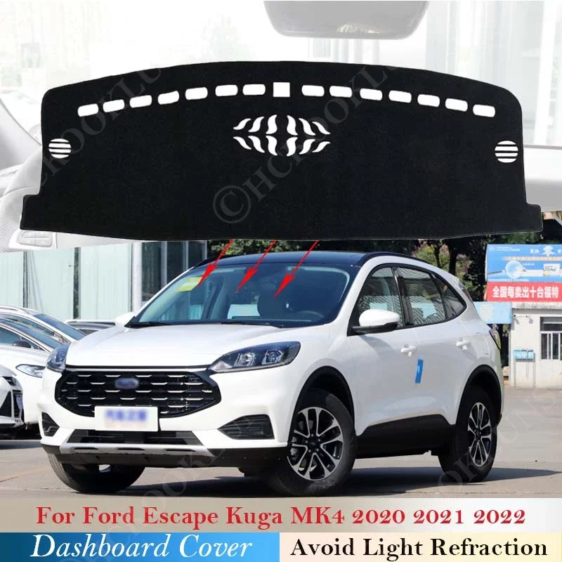 

Dashboard Cover Dash Board Mat Carpet Pad For Ford Escape Kuga MK4 2020 2021 2022 Protection Sunshade Cape Cushion Accessories