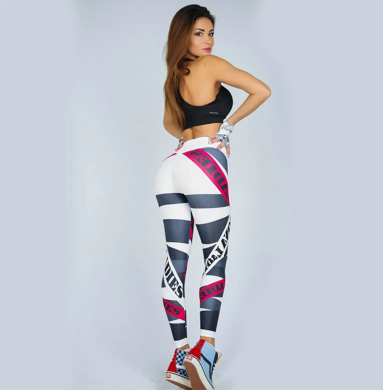 Women Yoga Pants Leggings Workout Sports Running Leggings Push Up Gym Wear High Waist Fringe Elastic Slim Pants for casual sports pants