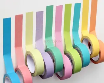 Solid Color Washi Tape Set 1