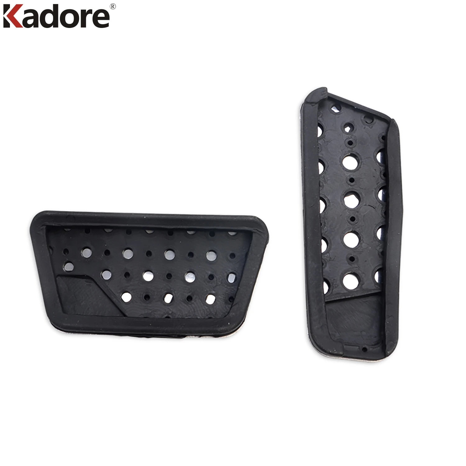 For Chrysler Pacifica Stainless Steel Fuel Brake Foot Rest Pedal Pad AT Clutch Cover car accessories