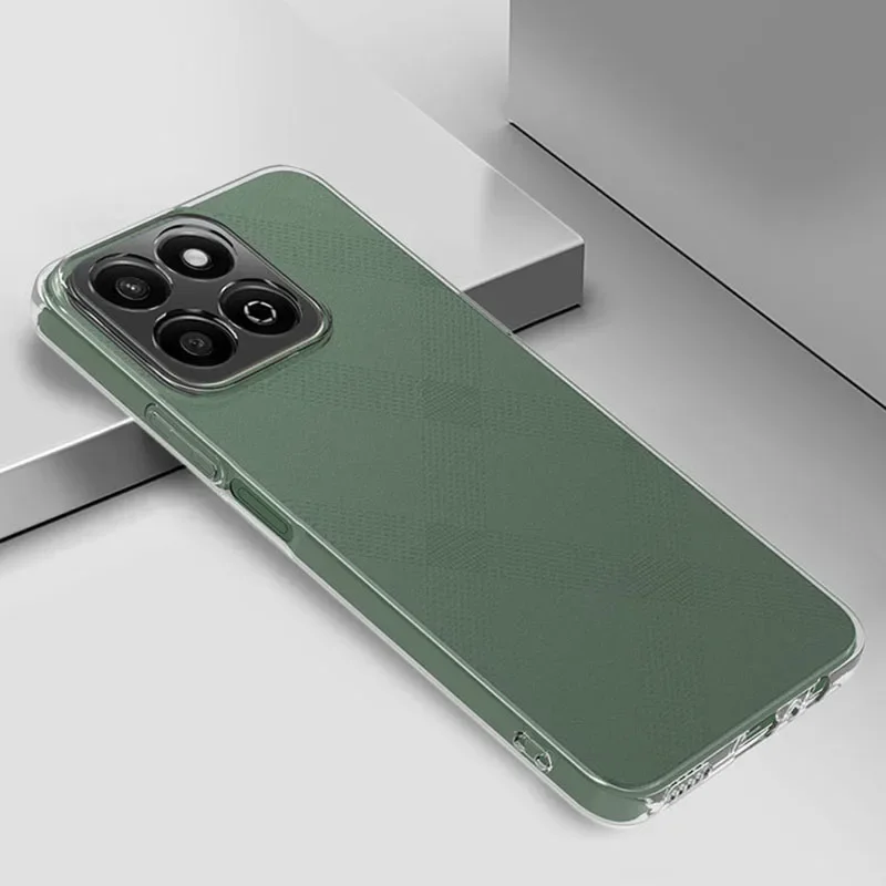 Sleek Transparent Soft TPU Phone Case - Clear & Slim Protective Cover