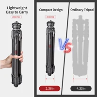 COMAN Zero F38 Compact Carbon Fiber Tripod Lightweight Travel Tripod With F38 Quick Release Plate For Dslr Camera Photography - Image 4