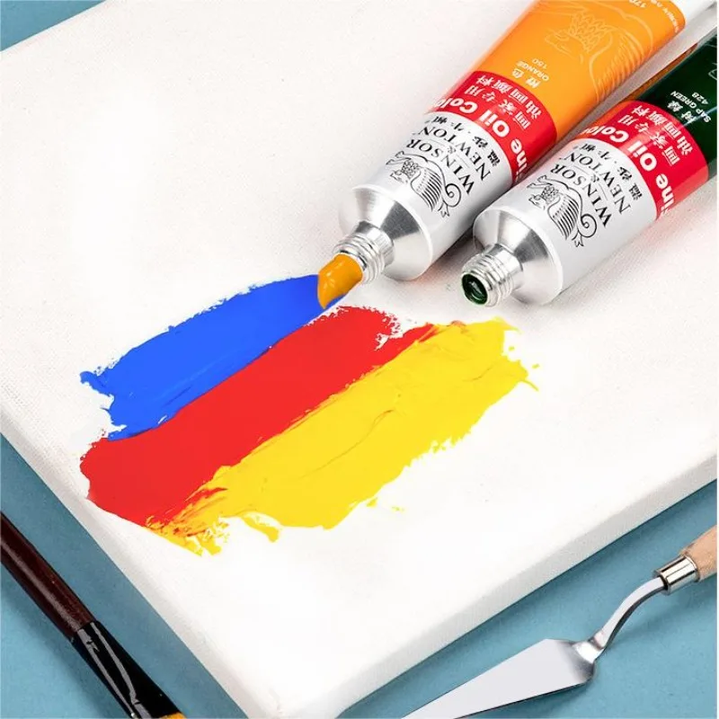 Winsor & Newton Cotman 투명 튜브, 전문 컬러 오일 페인트, 티타늄 화이트 골드 실버 워터 컬러 페인팅 용품