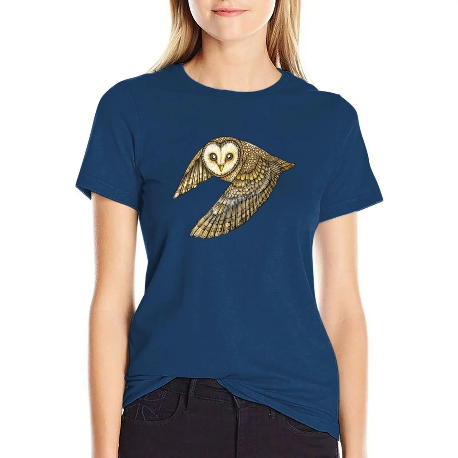 

Silent Wings T-shirt Blouse anime clothes funny t shirts for Women graphic