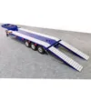 1/14 Metal Trailer 3 Axles 2-section Electric Tailboard Painted Finished Parts for Toys RC Tractor Truck Cars Vehicle TH23504 2