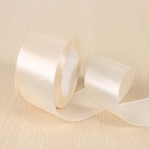 Elegant Satin Ribbons in Variety of Colors for Wedding and Party Decorations