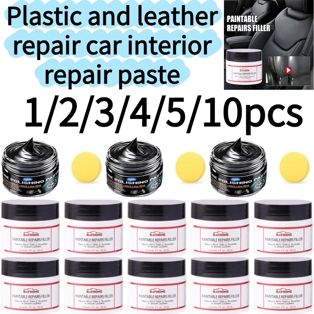 Leather Repair Filling Paste for Car Seats and Shoes