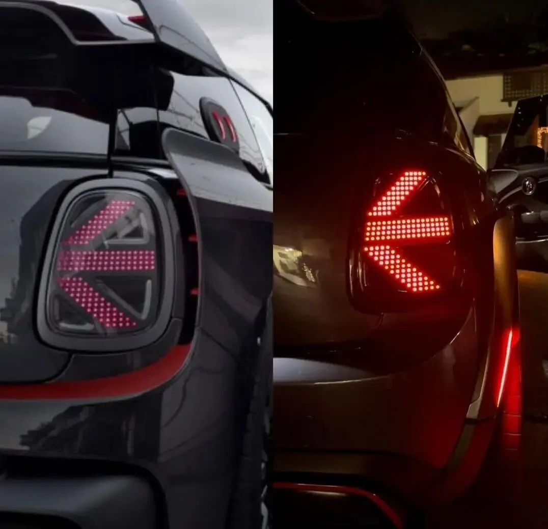 For Gen 3 Mini F56 LED Tail Lights Assembly GP Concept Style Smoke