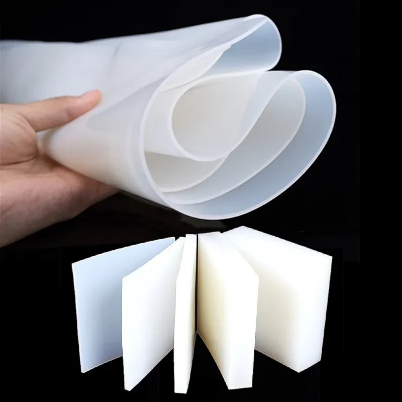 High Temperature Translucent Silicone Sheet - Waterproof, Anti-Slip, Shock-Absorbent Gasket