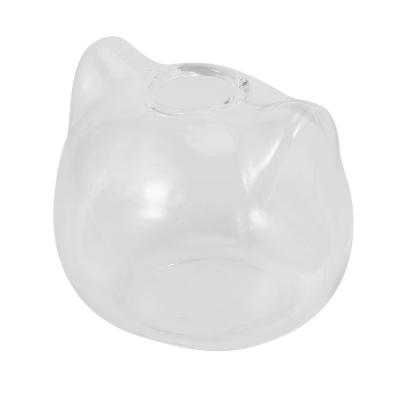 

10X Cat Shaped Glass Vase Hydroponic Plant Flower Vase Terrarium Container Pot Decor Art Gift