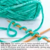 3pcs 100g Super Soft Velvet Yarn Chunky Blanket Yarn Chenille Yarns for Knitting and Crochet 5