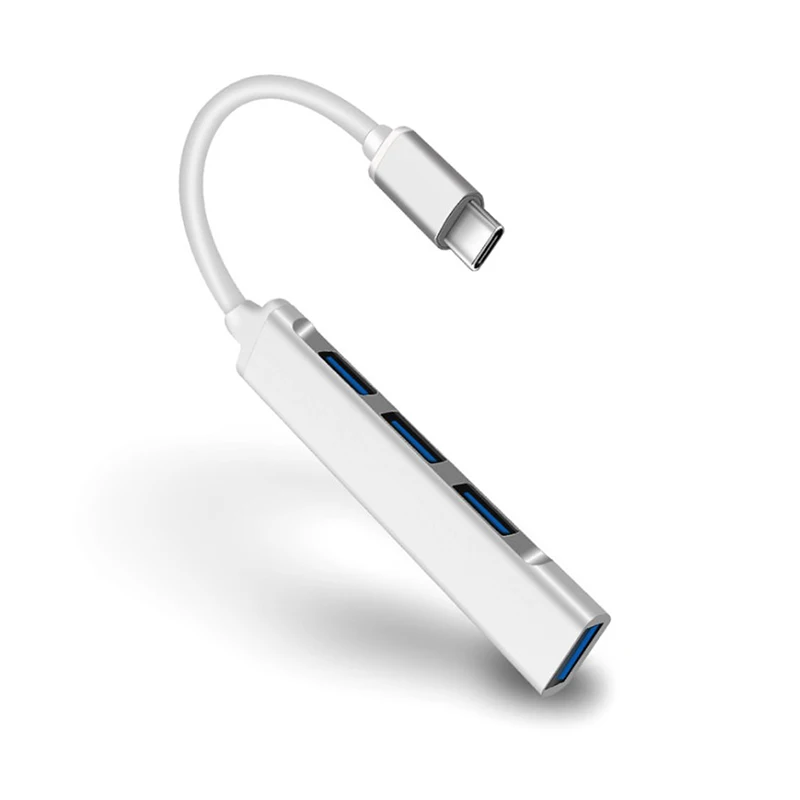 USB 도킹 스테이션 허브 멀티 스플리터 어댑터, USB 스플리터 4 포트, USB 3.0 허브 확장기