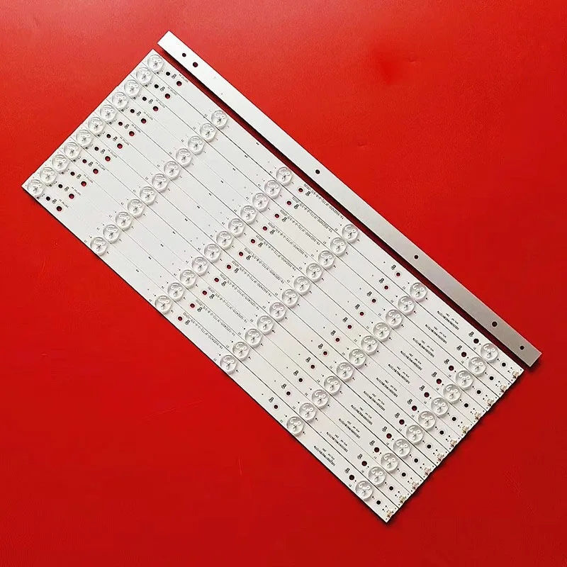 Lot 6led6v 472 mm Led Backlight Tiras para E50-c1 D50u-d1 D50-d1 500tt43 v3 v4 Evtlbm500p0601-dn2 Novo 12 Pcs - Imagem 4