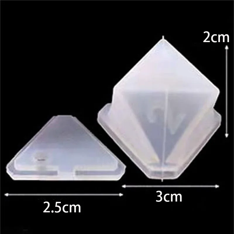 19 Shapes of Dice Silicone Molds Epoxy Resin Molds Multi-size Digital Game DIY Crystal Dice Tools ForDND Making 1pcs