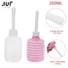 1Pcs 200ml Disposable Medical Vaginal Irrigator Retractable Vagina Anal Douche Feminine Hygiene Enema Cleaner PVC Rectal Syringe 1
