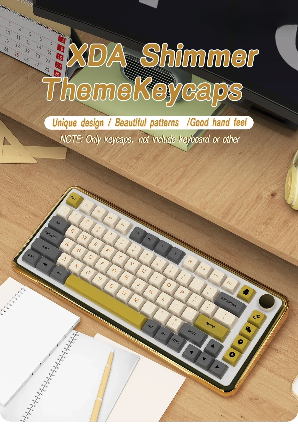 QWERTZ-Keycaps Nordic Keyboard, Espanhol, Francês, Alemão, AZERTY,