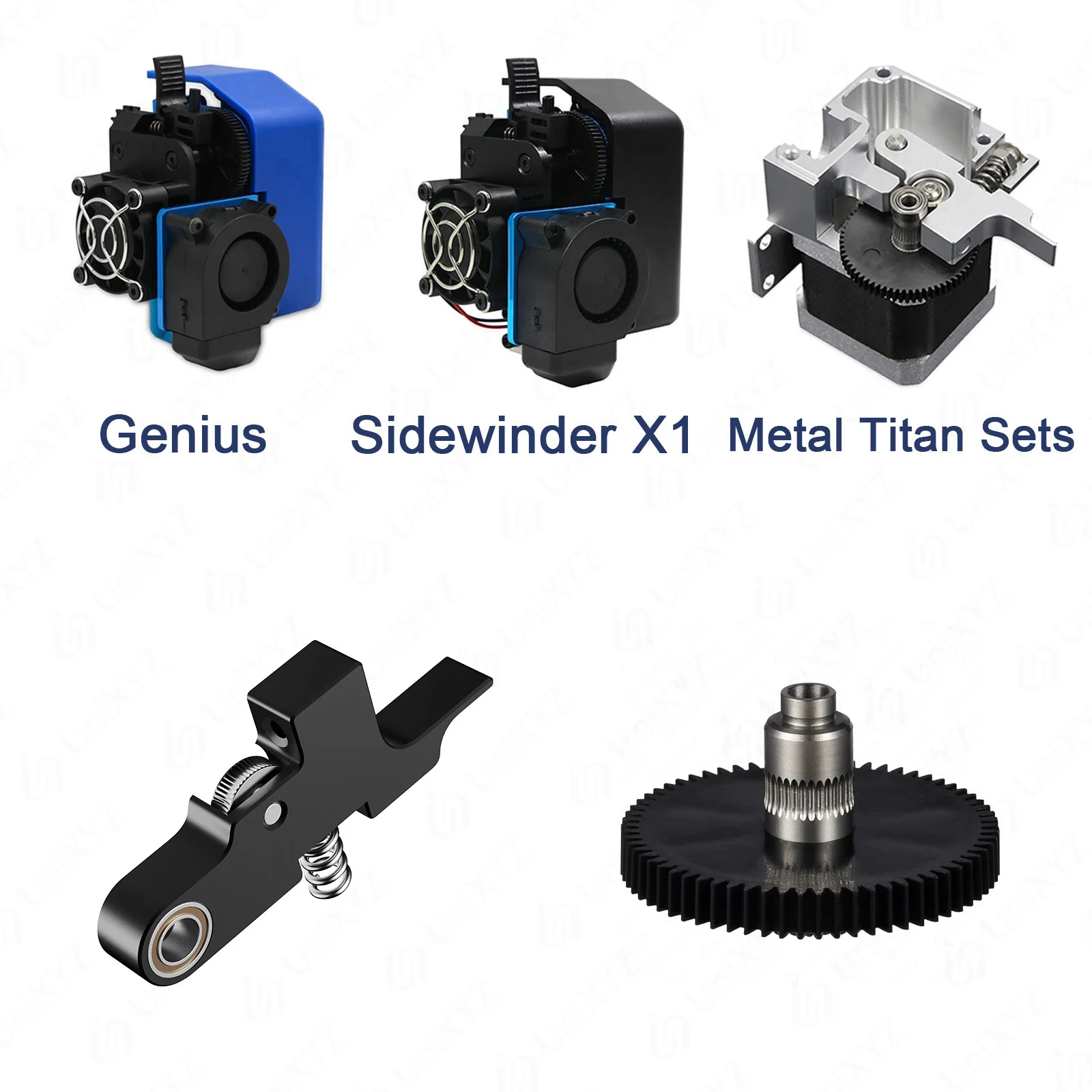 Bras de renvoi d'extrudeuse de mise à niveau,Titan Aero Prusa i3 MK2