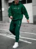 Autumn Winter Two Piece Set for men Drawstring Women's Tracksuit Hooded Suit Quality Comfortable Casual Pullover Fashion Suits 5