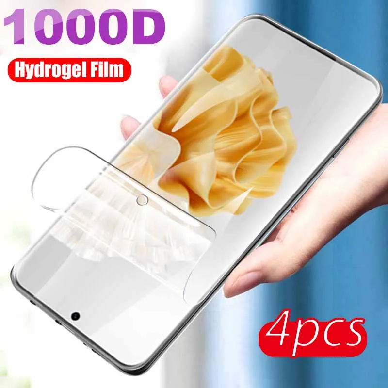 

Гидрогелевая пленка для Huawei P60 Pro 4G, Защитная пленка для экрана HuaweiP60 Art Hauwei P60Art 60 Pro, не закаленное стекло, 4 шт.