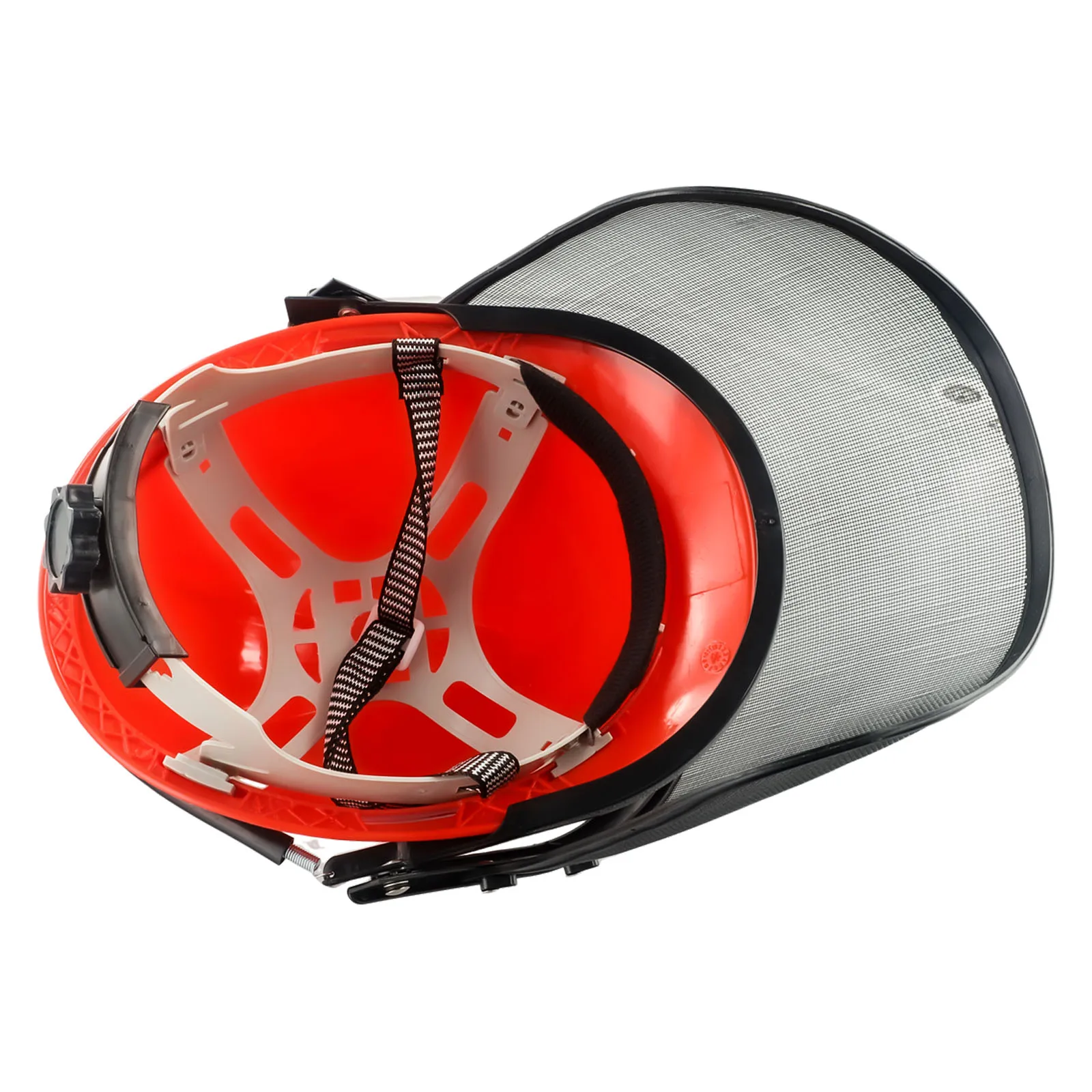 Chainsaw Safety Helmet Cover Mesh Full Face Mesh Splash Proof Face Screen Safety Protective Mask Lawn Mower Trimmer face shield mask safety helmet garden trimmer helmet