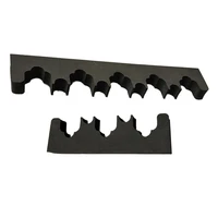 Lightweight 3/5 slots EVA Foam Rifles Rack Universal Wall Mount Rifles Holder 1