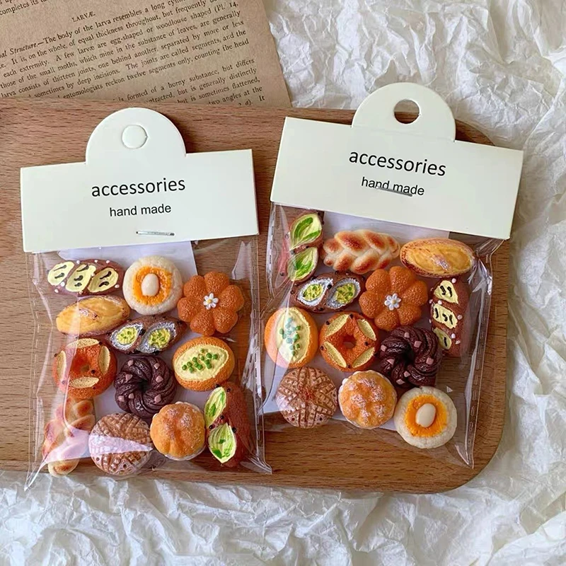 Aimants de réfrigérateur en pain français mignon Kawaii, porte-Photo magnétique décoratif sur le thème des aliments