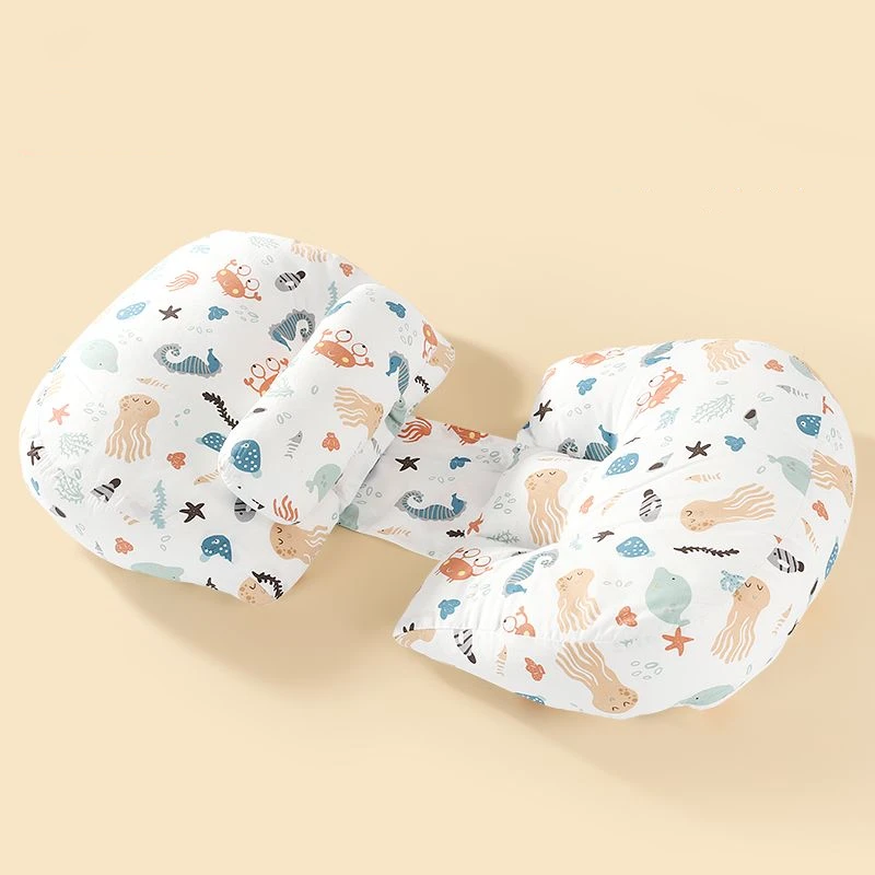 Four Season Breathable Pregnant Women Waist Protect Side Sleep Pillow Adjustable Multifunction Pregnancy Artifact U-shape Pillow