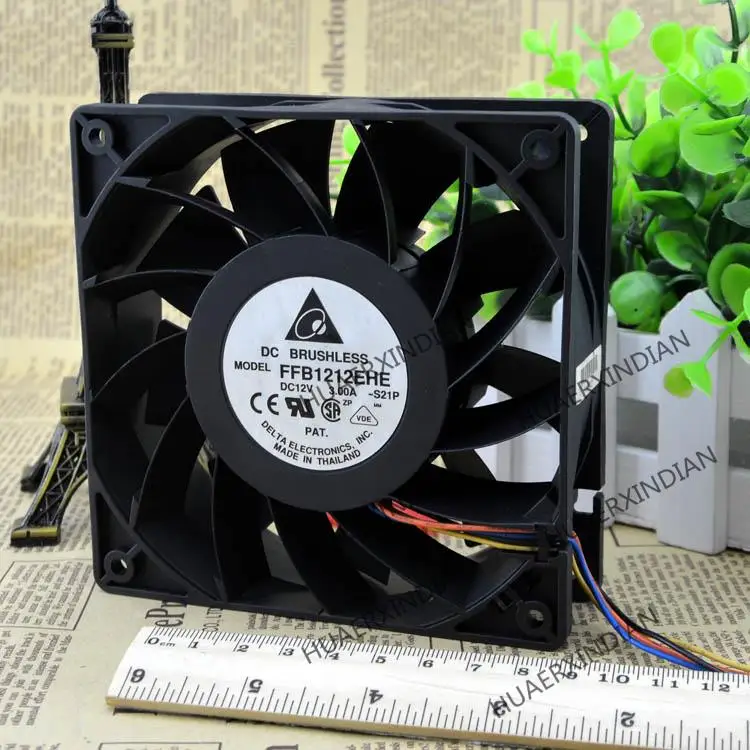 

Новый 3А 12 см FFB1212EHE 12В PWM 3.0A комплект охлаждающего вентилятора