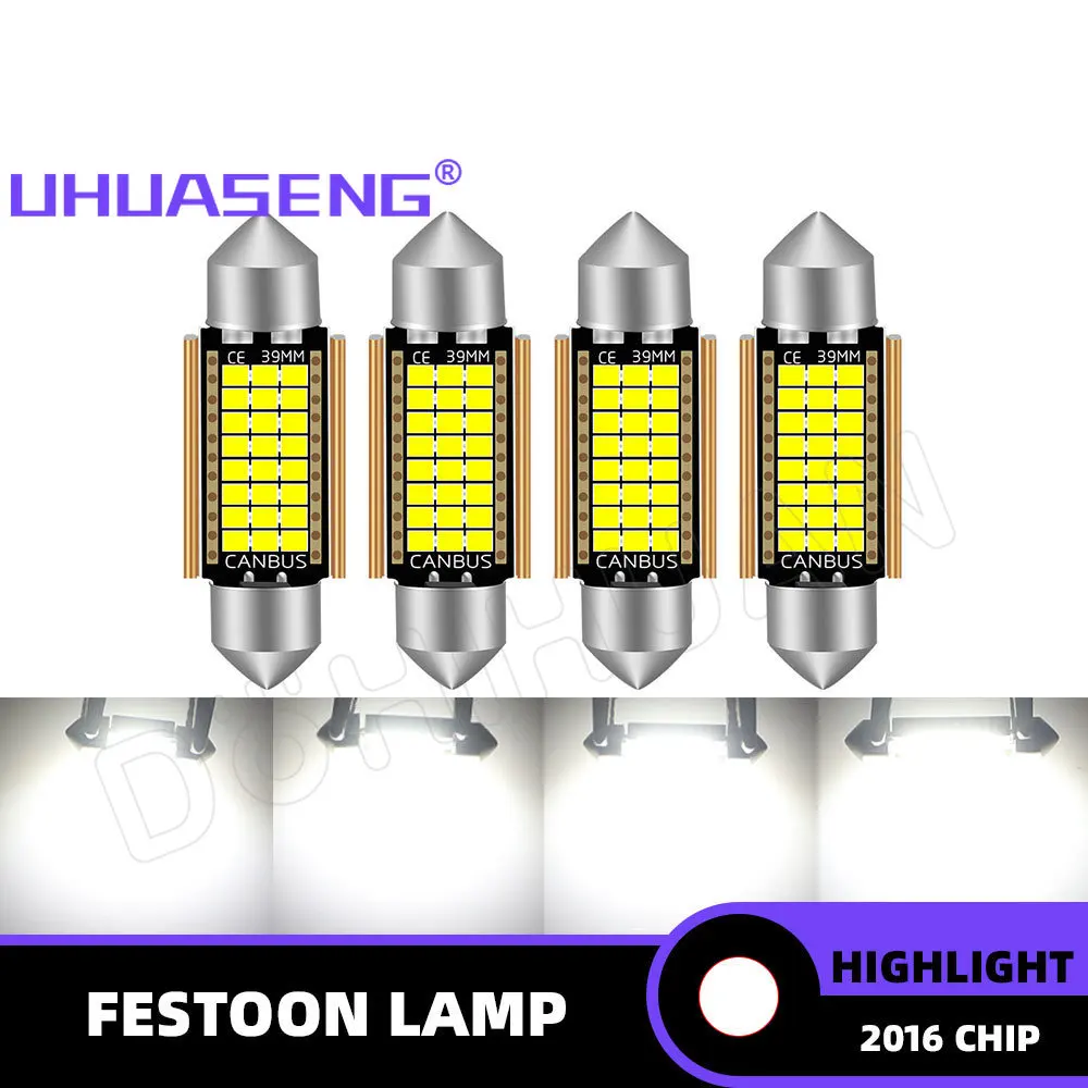 Ampoule LED C5W C10W Canbus 31mm 36mm 39mm 41mm Festoon Led