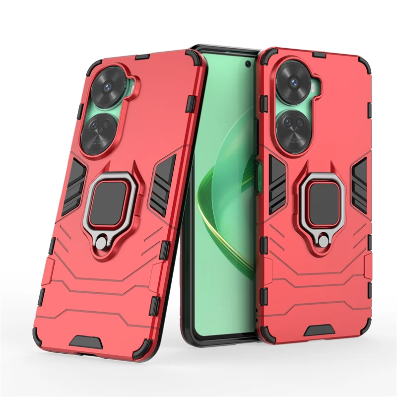 For Huawei Nova 12 SE Case Cover Huawei Nova 12 SE Capas Shockproof PC Back Ring Magnetic Metal Holder Fundas Huawei Nova 12 SE Sea19ff9085c34a088346ab6b808c65dfm