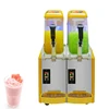 2 Flavor Commercial Ice Frozen Drink Slush Smoothie Maker 2 Bowls Slush Machine Frozen Drink Slushie Machine 1