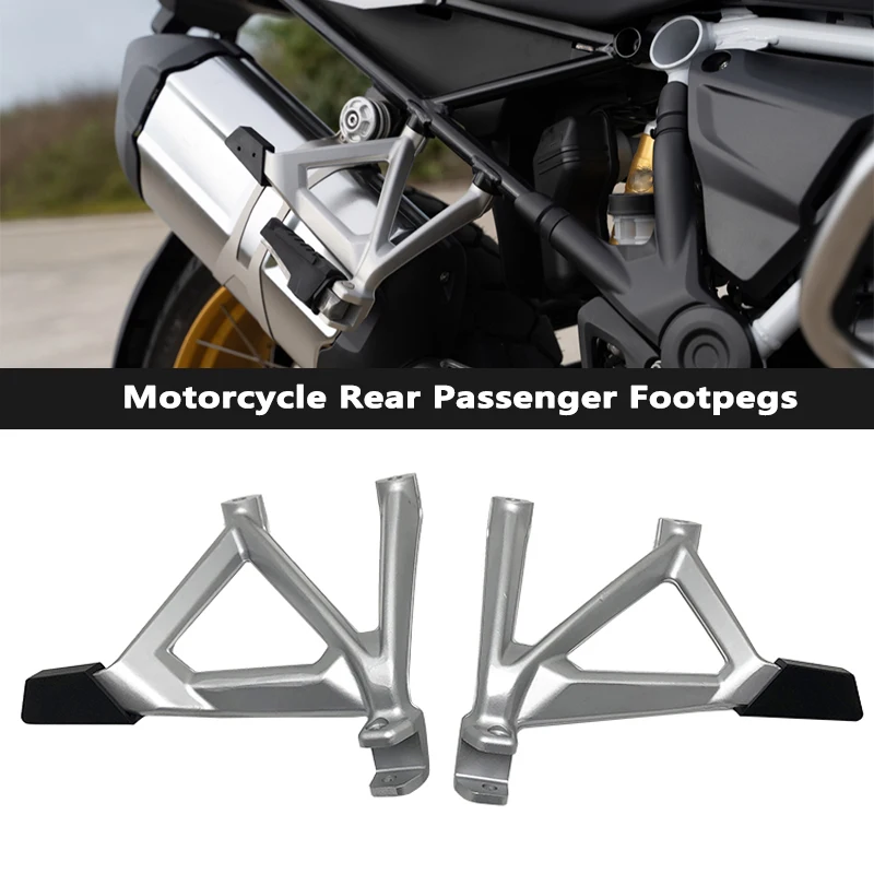 R1250GS R1200GS Rear Passenger Footpegs Kit Footrests Foot Rest 