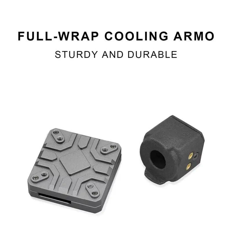Kit de Refroidissement Aluminium pour DJI Air Unit - 20x20/25.5x25.5mm