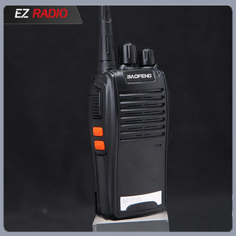 Baofeng BF-777S 휴대용 양방향 햄 라디오, UHF 400-470MHz 싱글 밴드 전문 워키토키, BF777S 트랜시버 BF-888S, 5W