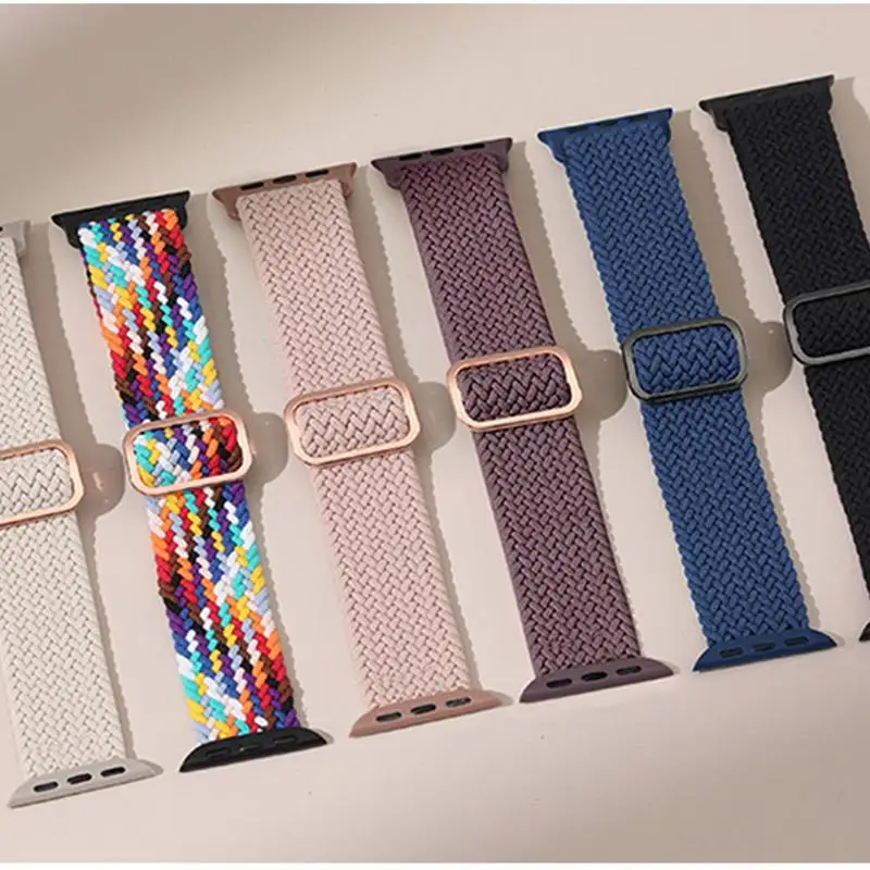 Braided Elastic Nylon Solo Loop Bracelet