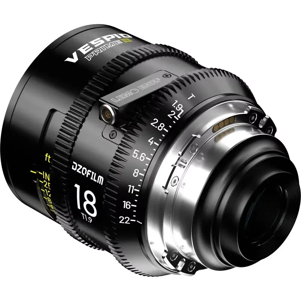 DZOFilm Vespid Prime 2 18mm 24mm 35mm 50mm 85mm 105mm T1.9 풀 프레임 VV 컴팩트 프라임 ™ 렌즈,ARRI,PL,마운트용