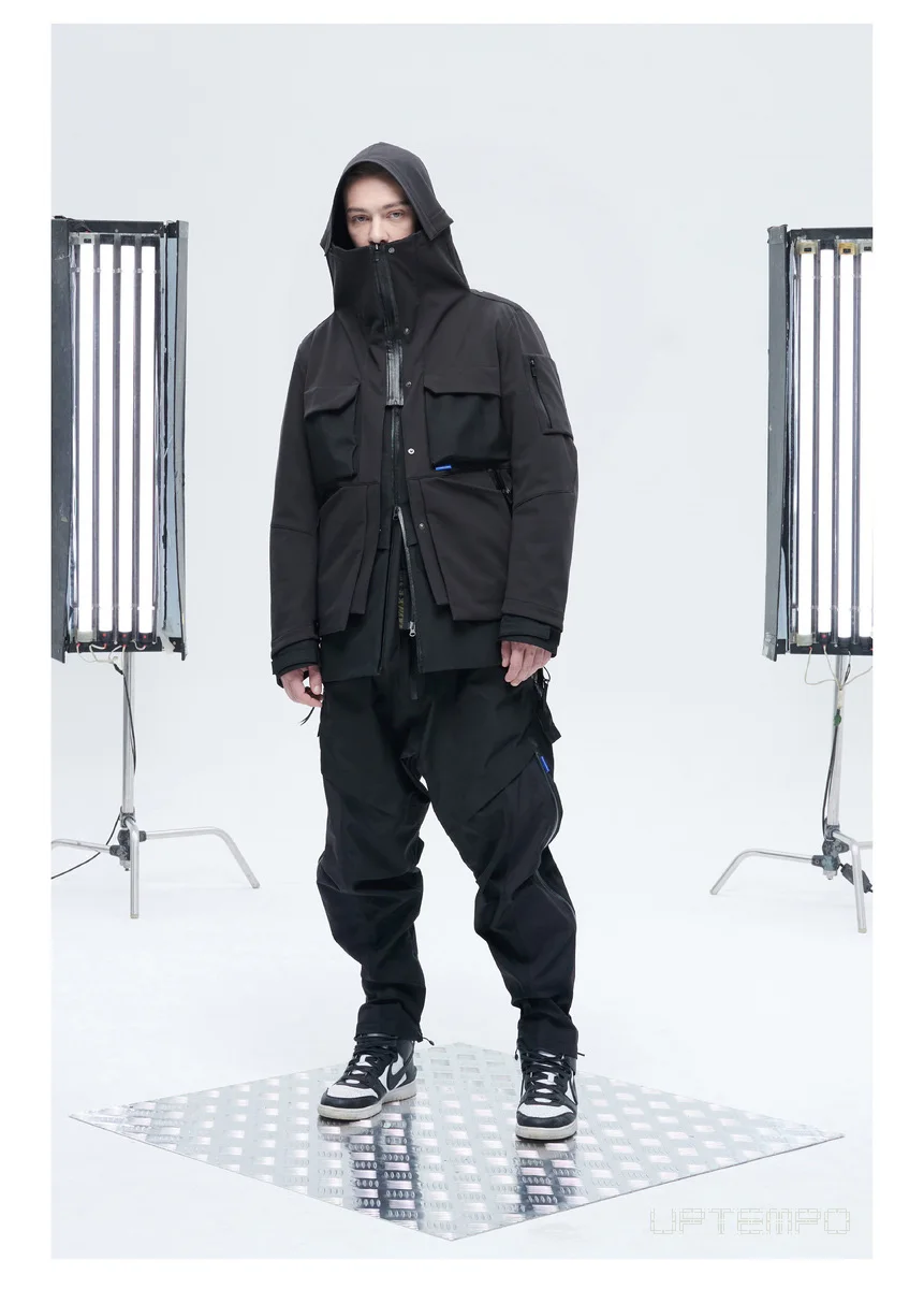 Reindee Lusion 21aw 3in1 all-enviroment waterproof scout jacket outer shell and inner jacket techwear gorpcore