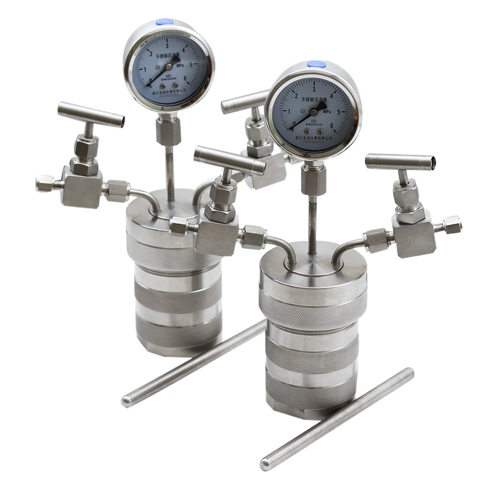 The Reactor Of Hydrothermal Synthesis Autoclave Can Connect Hydrogen With PTFE L