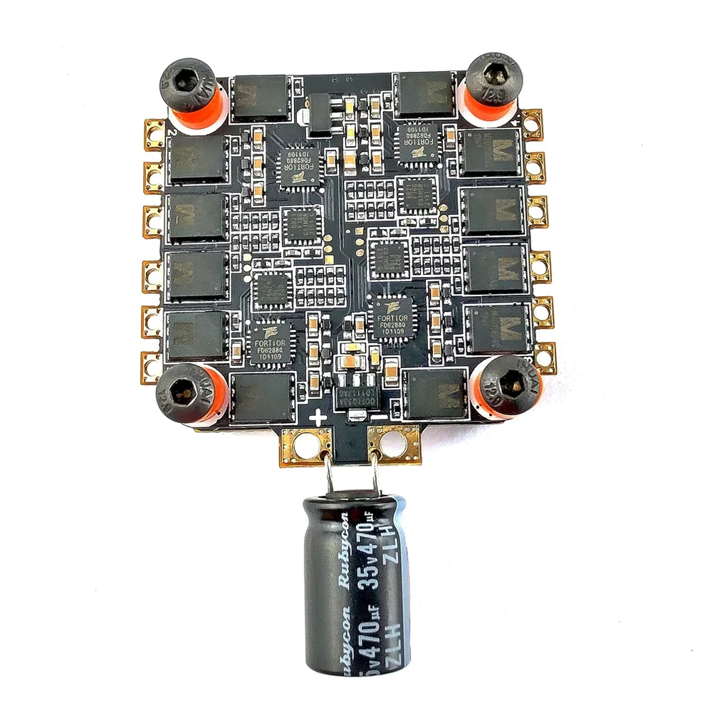 Контроллер полета DarwinFPV fpv ESC xt60 FPV Дрон Flysky Betaflight F4 FC 50A 2-6S BLHeli_S 4in1 Dshot600 FC Stack ESC Stack thumbnail 2