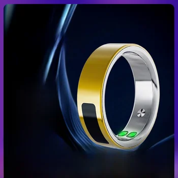 Anello Bluetooth intelligente Gestione emotiva Ossigeno nel sangue Frequenza cardiaca HRV Calorie del sonno Anello SOS per adulti Compatibile con IOS Android