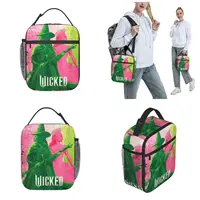 Wicked Elphaba & Glinda Tonal Insulated Lunch Bag Office Musical Movie 2024 Food Box Portable Fashion Cooler Thermal Lunch Box 2