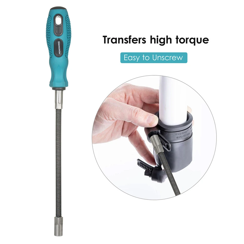 Hose Clamp Driver 7mm Metric Nut Driver Car Accessories Flexible Hose Clamp Flexible Nut